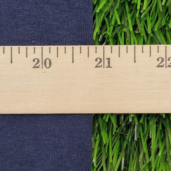 Vintage 90s Police Department NY Shirt XL 21x26 Navy-Blue USA - Picture 11 of 12